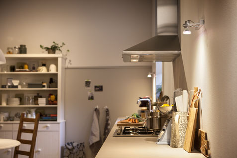 Projekt osvetlenia kuchyne – tipy od spoločnosti Philips